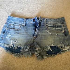 Denim shorts